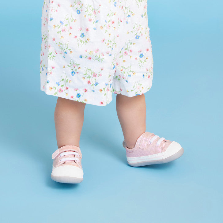 See Kai Run Stevie Mini (First Walker) Pink Metallic