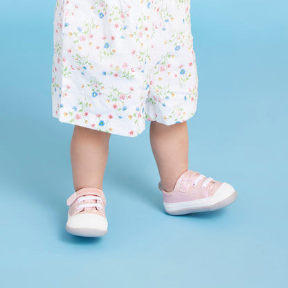 See Kai Run Stevie Mini (First Walker) Pink Metallic