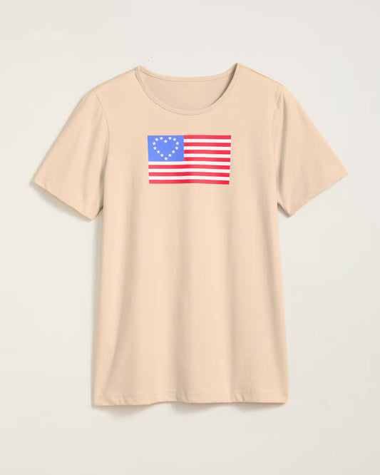 BLAIR Women's Tops Anytime Graphic Tee (Misses) - x4