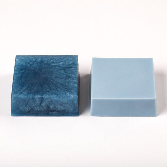 Bramble Berry Stormy Blue Color Block