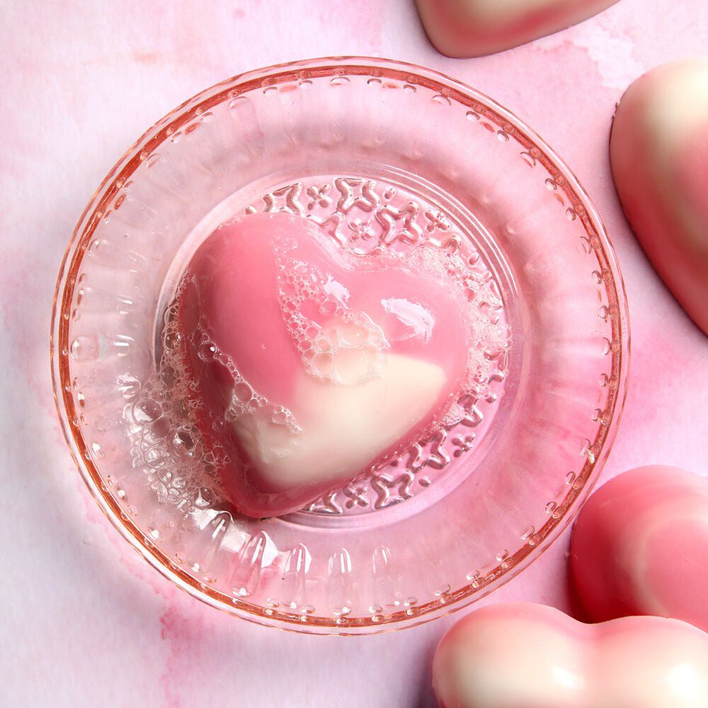 Bramble Berry Swirled Heart Soap Kit