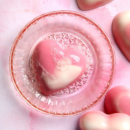 Bramble Berry Swirled Heart Soap Kit
