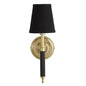 Ballard Designs Maddox 1-Light Ribbed Arm Sconce - Maddox 1-Light Ribbed Arm Sconce With Shade