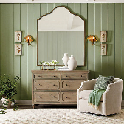 Ballard Designs Aberdeen 1-Light Candle Arm Sconce