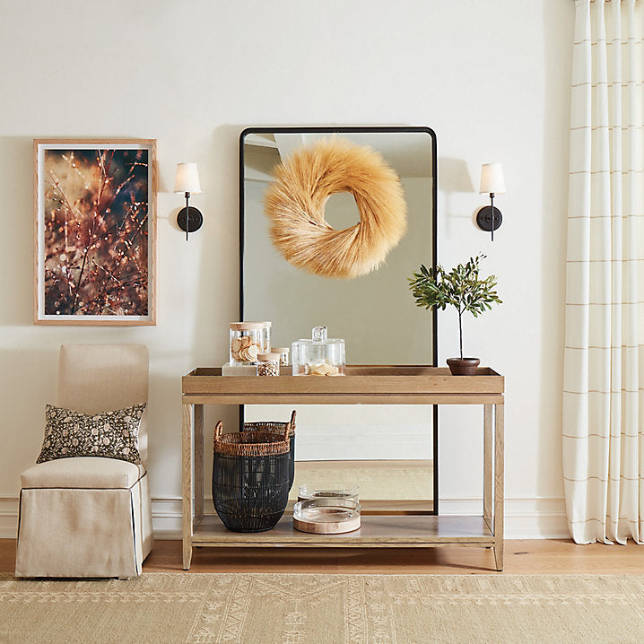 Ballard Designs Preston 1-Light Candle Arm Sconce - Preston 1-Light Candle Arm Sconce With Shade
