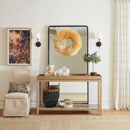 Ballard Designs Preston 1-Light Candle Arm Sconce - Preston 1-Light Candle Arm Sconce With Shade