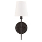 Ballard Designs Preston 1-Light Candle Arm Sconce - Preston 1-Light Candle Arm Sconce With Shade