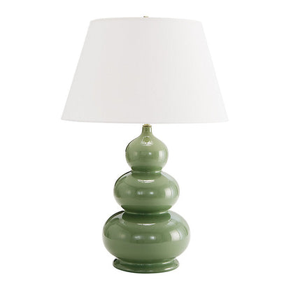 Ballard Designs Suzanne Kasler Triple Gourd Lamp