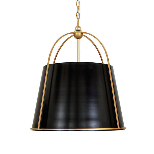 Ballard Designs Adelaide Caged Pendant Black