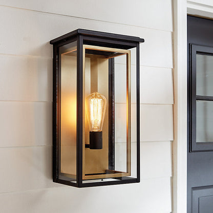 Ballard Designs Whitaker Two-Tone Outdoor Sconce