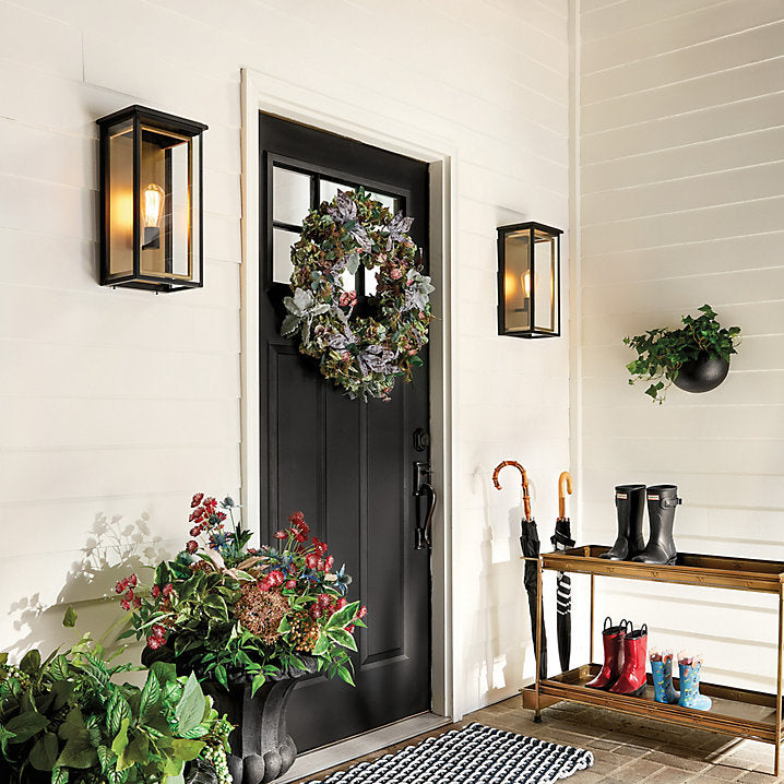 Ballard Designs Whitaker Two-Tone Outdoor Sconce