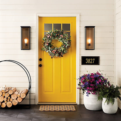 Ballard Designs Whitaker Two-Tone Outdoor Sconce