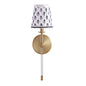 Ballard Designs Phoebe 1-Light Acrylic Sconce - Phoebe 1-Light Acrylic Sconce With Shade