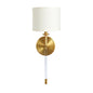 Ballard Designs Phoebe 1-Light Acrylic Sconce - Phoebe 1-Light Acrylic Sconce With Shade
