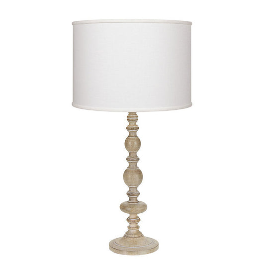 Ballard Designs Peyton Wood Table Lamp - Peyton Wood Table Lamp With Shade