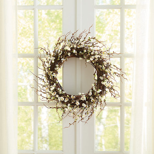 Ballard Designs Peach Blossom Wreath