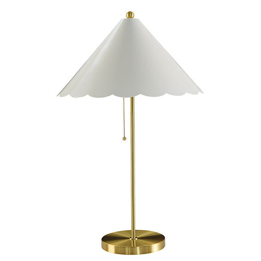 Ballard Designs Ariel Scalloped Table Lamp