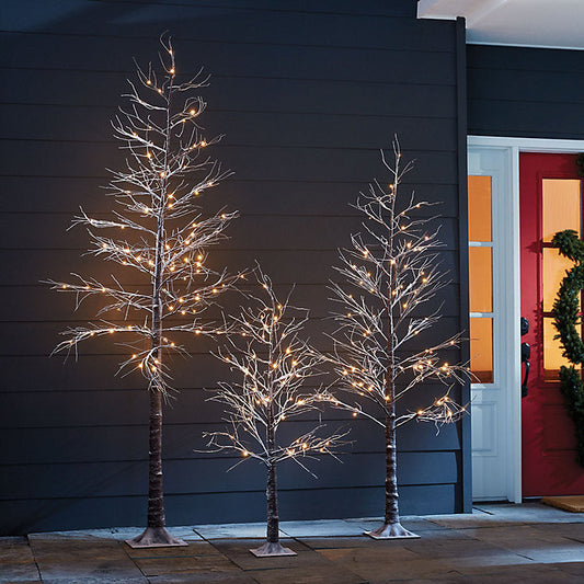Ballard Designs Outdoor LED Snowy 6 Ft Tree