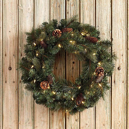 Ballard Designs Ballard Classic Prelit Wreath
