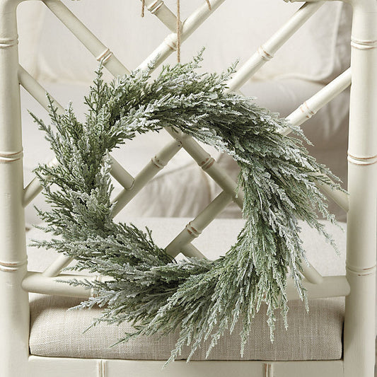Ballard Designs Wintry Cedar Petite Wreath