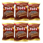 Pampa Direct Tofi Alfajor Negro Milk Chocolate Alfajor Filled with Dulce De Leche, 46 g / 1.6 oz (pack of 6)