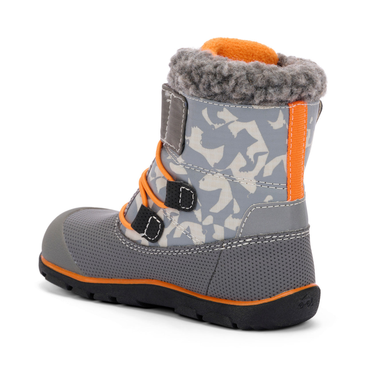 See Kai Run Boy's Gilman Waterproof/Insulated Gray/Orange