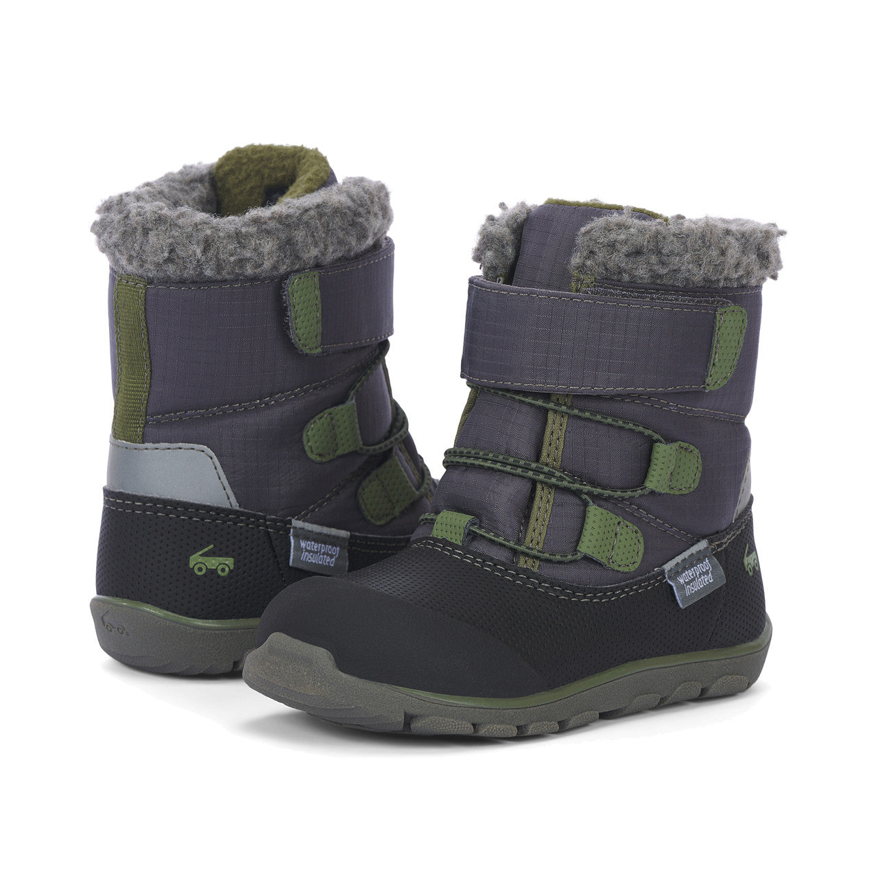 See Kai Run Gilman Waterproof/Insulated Dark Gray