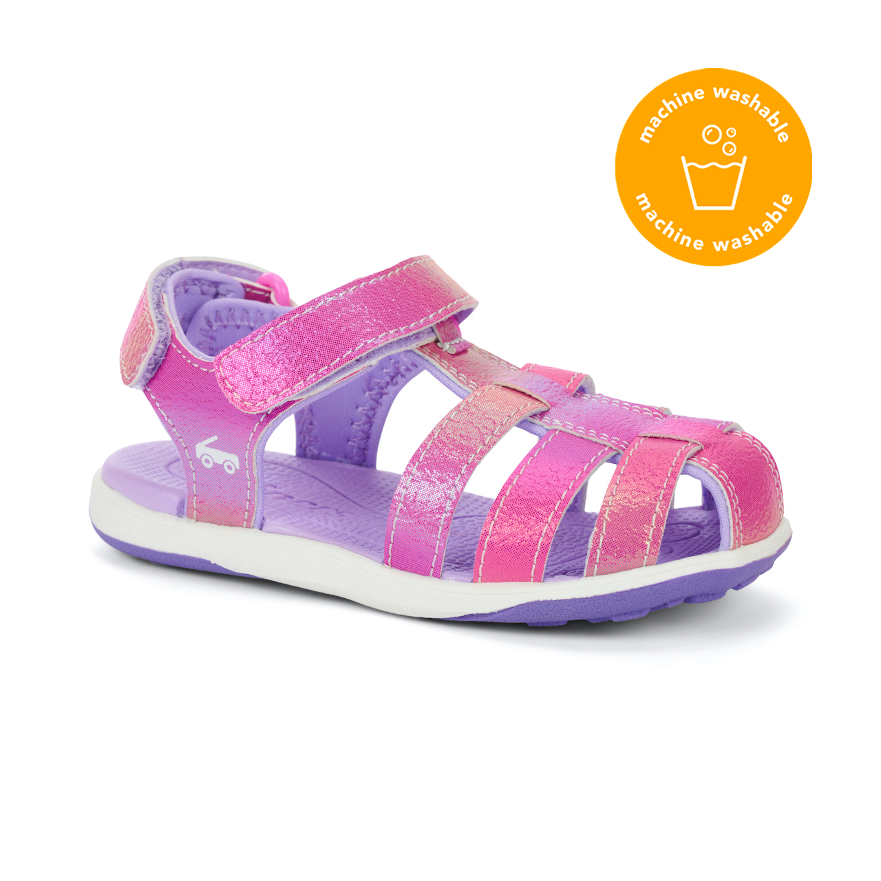 See Kai Run Girl's Paley Hot Pink/Purple