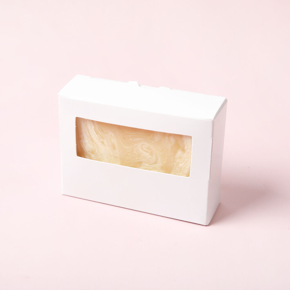 Bramble Berry White Soap Box with Window