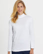 BLAIR Women's Tops Essential Knit Long Sleeve Mock Top 3 (Petite) - x5