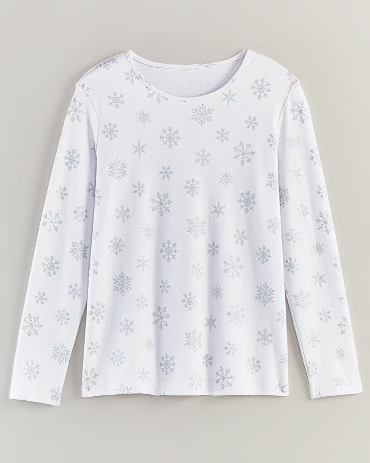 BLAIR Women's Tops Essential Knit Long Sleeve Tee 5 (Petite Short) - x5