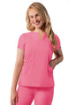 Adar Women's Notched V-neck Top 2