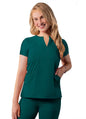Adar Women's Notched V-neck Top 2