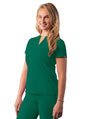 Adar Women's Notched V-neck Top 1