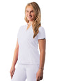 Adar Women's Notched V-neck Top 1