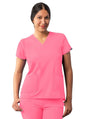 Adar Women's Modern V-Neck Top 2