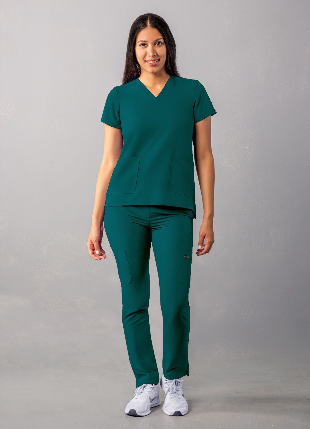 Adar Women's Modern V-Neck Top 2
