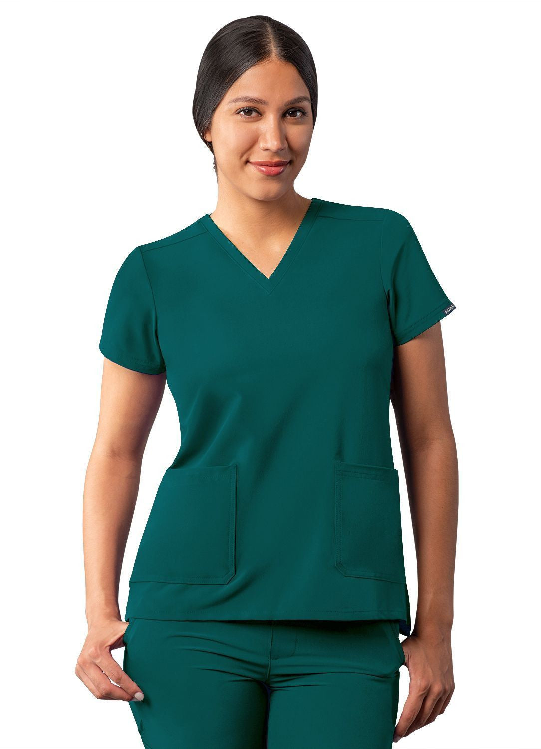 Adar Women's Modern V-Neck Top 2