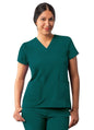 Adar Women's Modern V-Neck Top 2