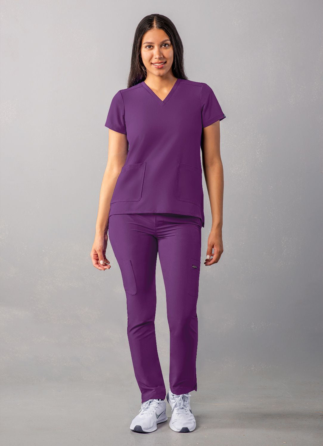 Adar Women's Modern V-Neck Top 1