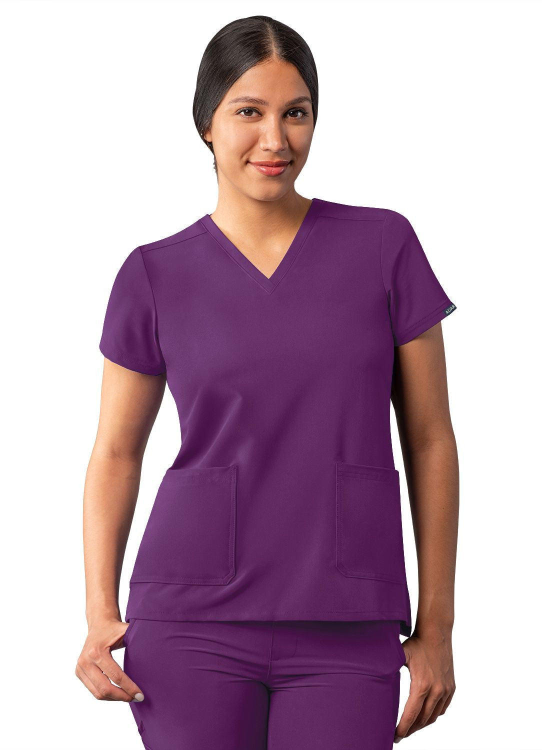 Adar Women's Modern V-Neck Top 1