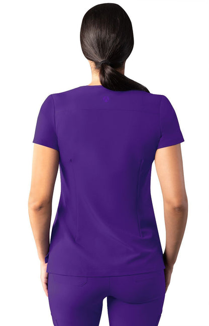 Adar Women's Modern V-Neck Top 2