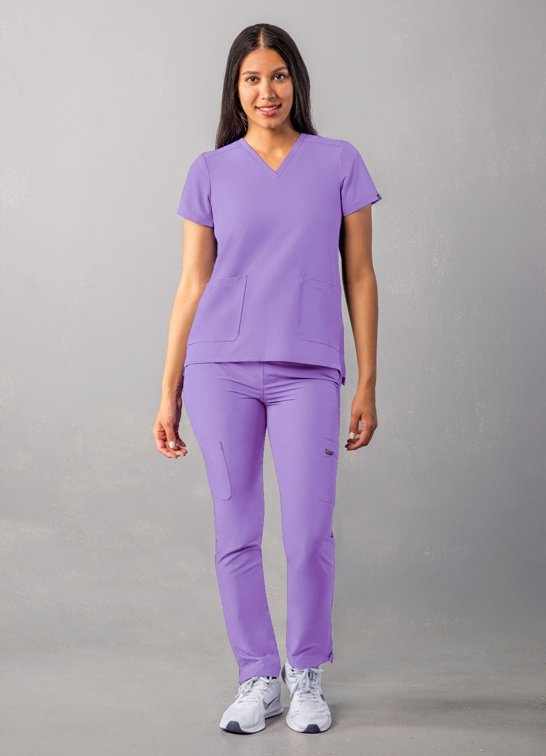 Adar Women's Modern V-Neck Top 2