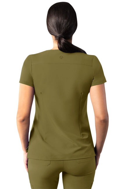 Adar Women's Modern V-Neck Top 1