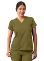Adar Women's Modern V-Neck Top 1