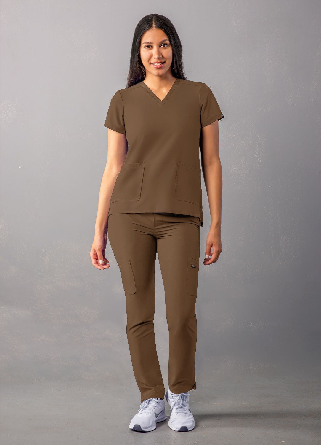 Adar Women's Modern V-Neck Top 2