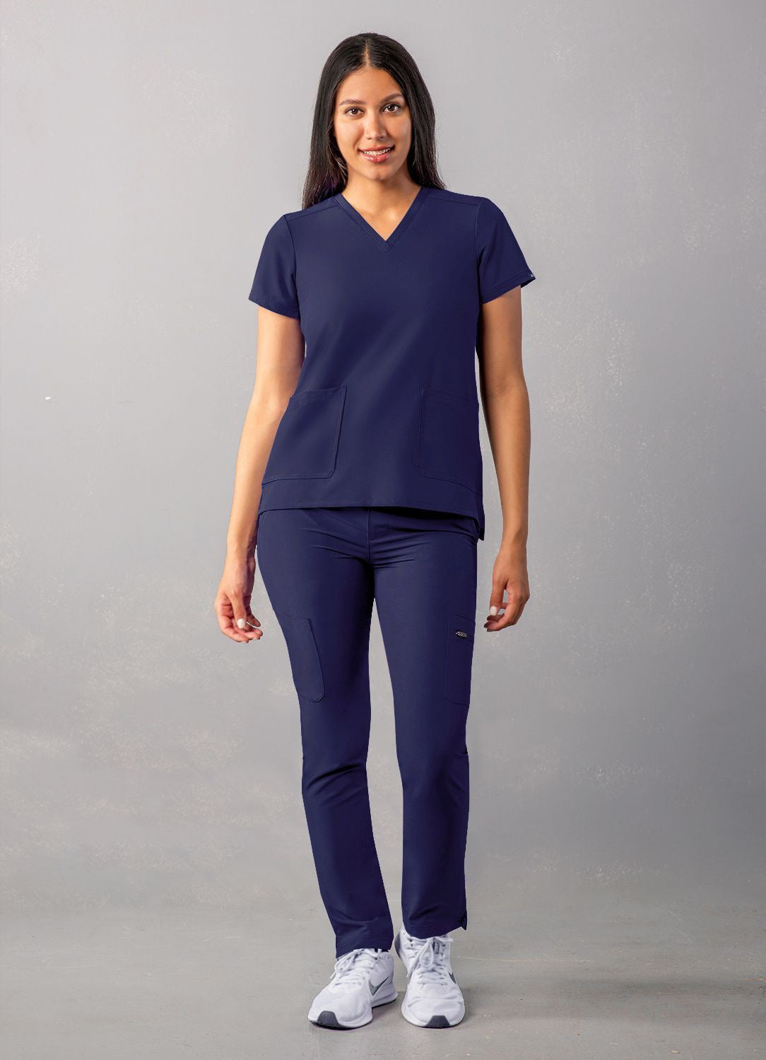 Adar Women's Modern V-Neck Top 1