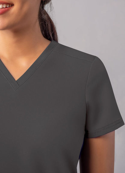 Adar Women's Modern V-Neck Top 1
