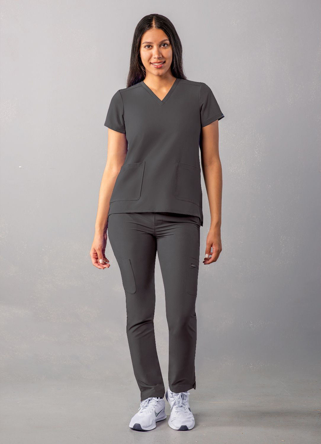 Adar Women's Modern V-Neck Top 1