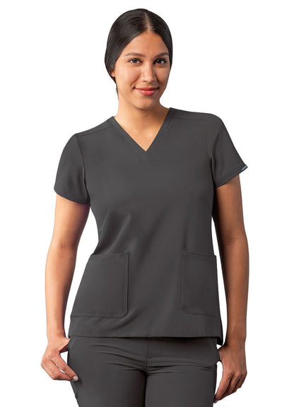 Adar Women's Modern V-Neck Top 1